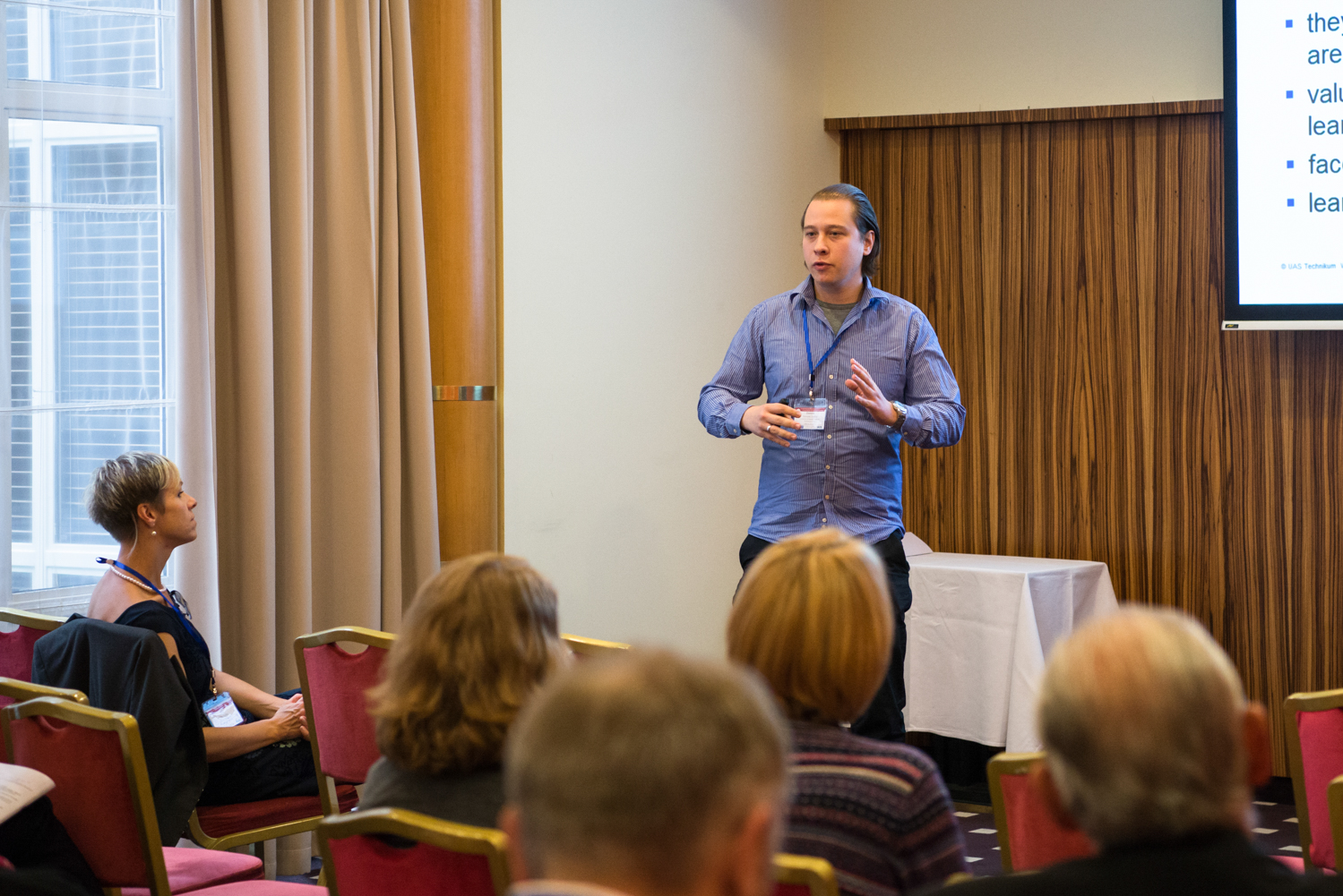 Photo of Parallel Sessions – Atrium – 28-09-2017